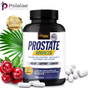 Men's Health Supplement with Saw Palmetto Extract Capsules, Non-GMO Premium Formula